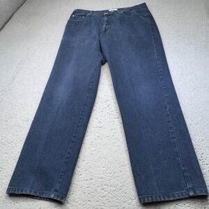 Vintage Guess Jeans Mens 36x30 Blue Straight Leg Georges Marciano USA Tag 40x30